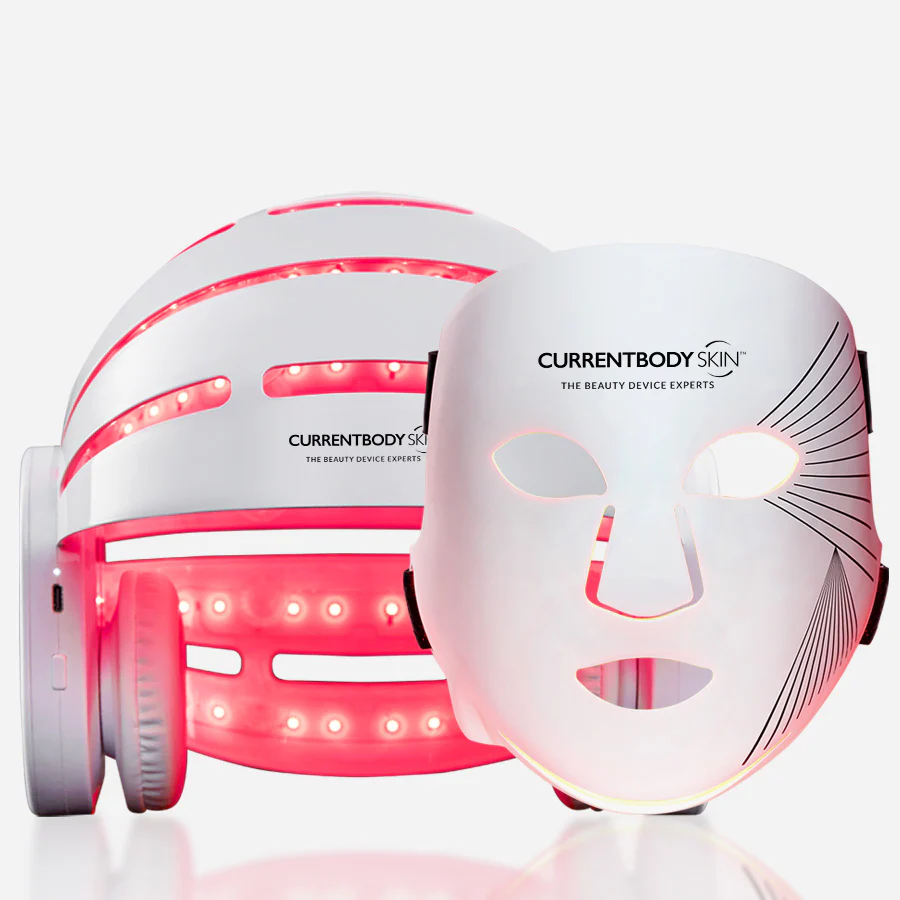 CurrentBody Skin LED Kit Rostro y Pelo - Exclusivo de Black Friday