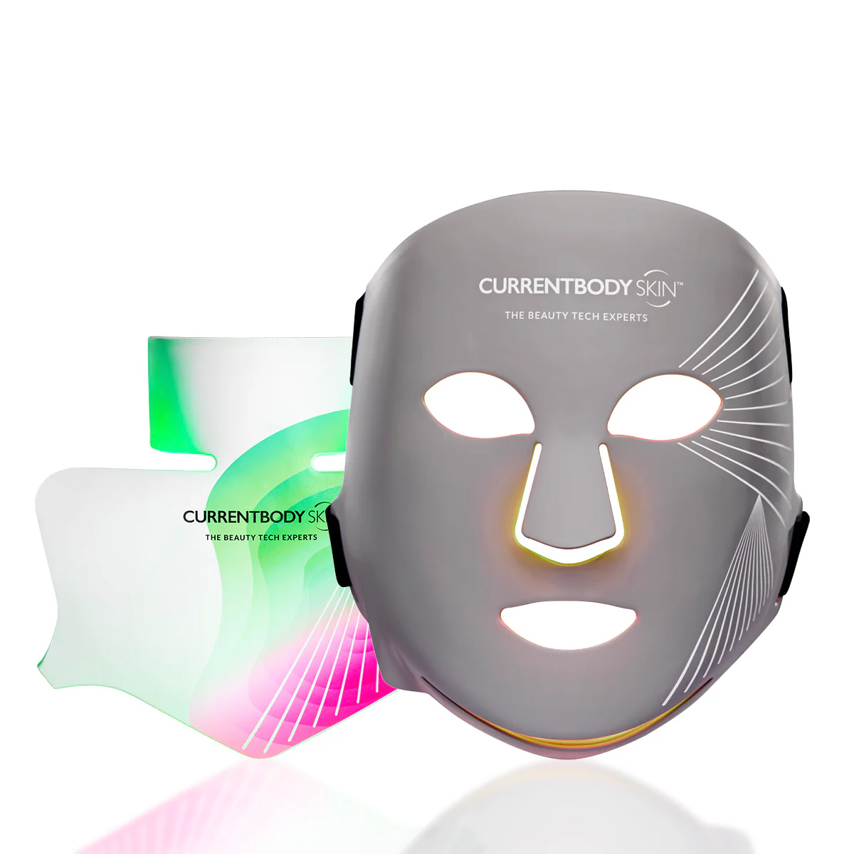 Máscara LED Multiluz & Dispositivo LED Iluminador para Cuello y Escote